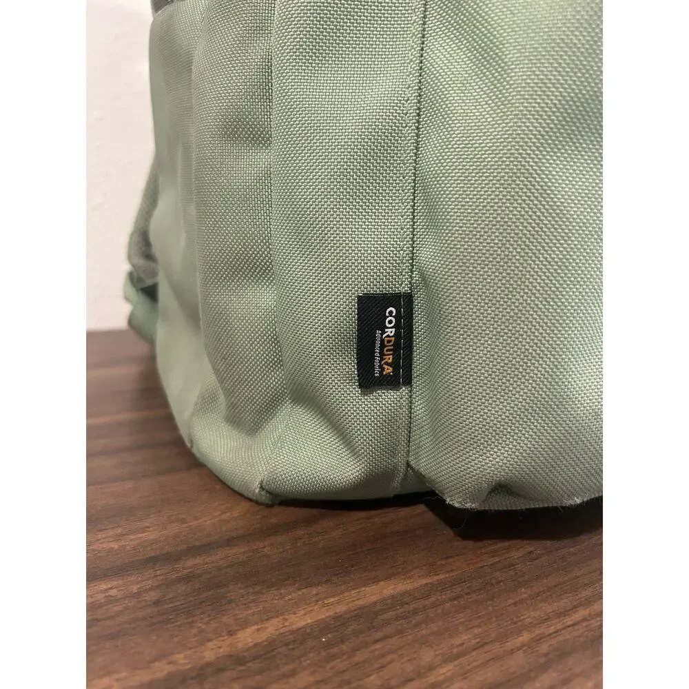 JanSport Main Campus Fx Backpack‎ Cordura Green Laptop Sleeve Pocket Loden Frost